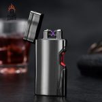 Briquet à arc plasma, design élégant et pratique
