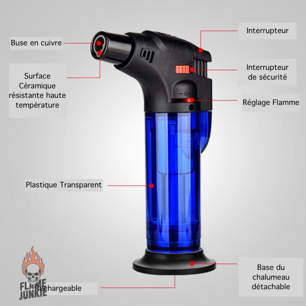 Torche à flamme réglable pour bricolage