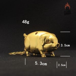 Briquet cochon, accessoire de collection unique