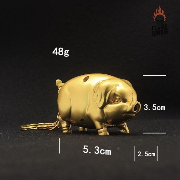 Briquet cochon, accessoire de collection unique