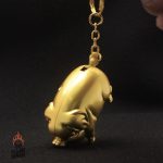 Briquet décoratif cochon, style ludique
