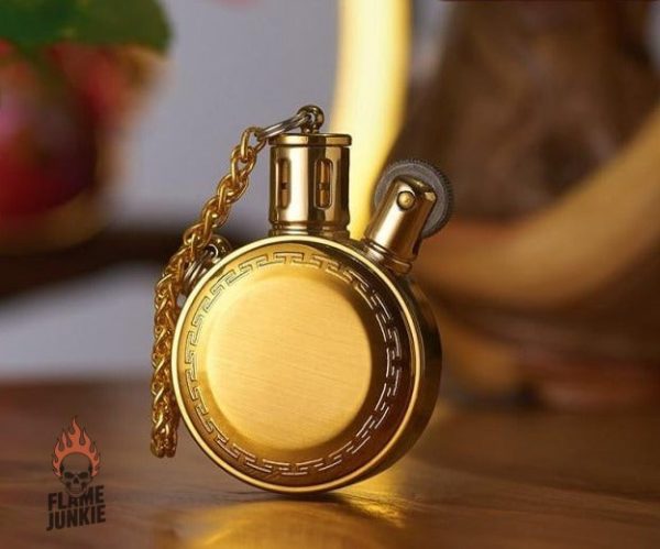 Briquet de poche au look ancien, pratique et esthétique