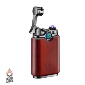 Briquet Double Arc en bois élégant