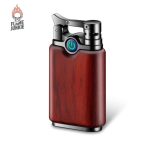 Briquet design double arc pour fumeurs