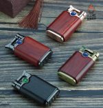 Briquet élégant en bois, arc double