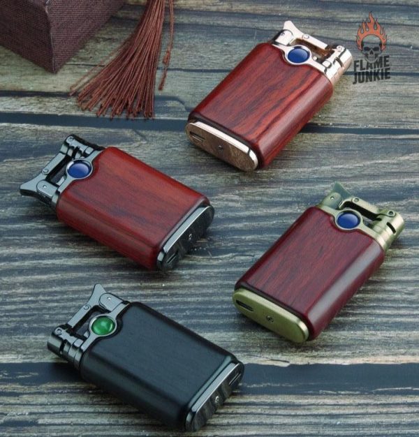 Briquet élégant en bois, arc double