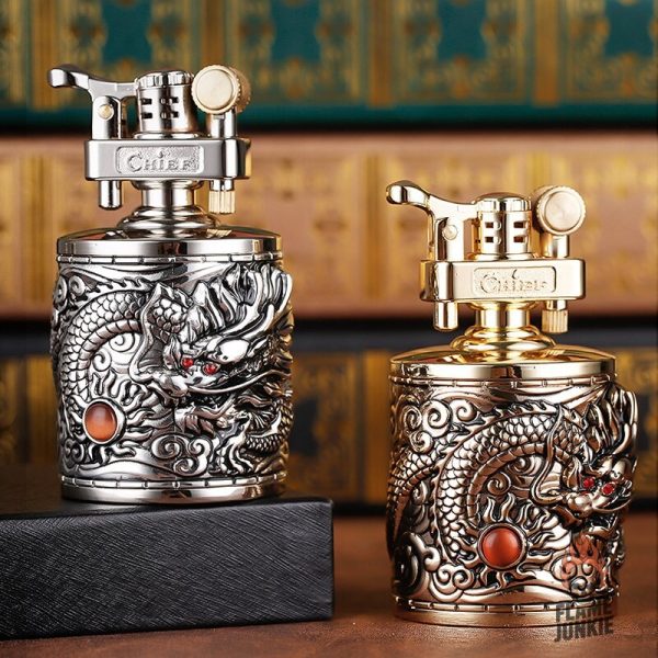 Briquet Essence avec mécanisme fluide