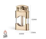 Briquet essence avec flamme réglable