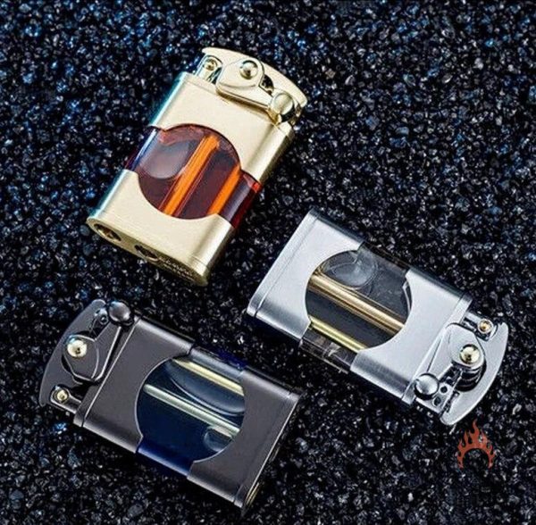 Briquet essence compact