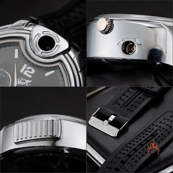 Briquet Montre au look vintage distinctif