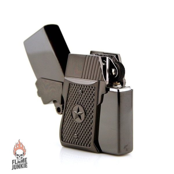 Briquet design type pistolet