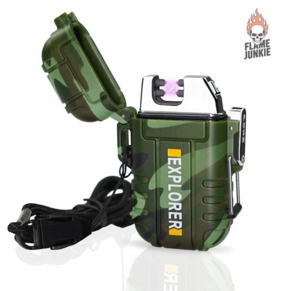 Briquet plasma ergonomique et léger