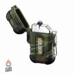 Briquet plasma avec éclairage LED intégré