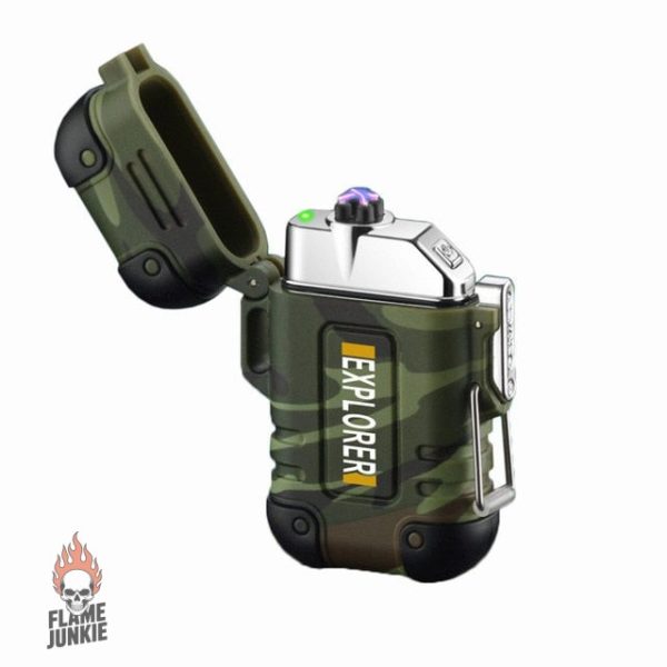 Briquet plasma avec éclairage LED intégré