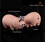 Briquet P'tit Cochon, un compagnon amusant