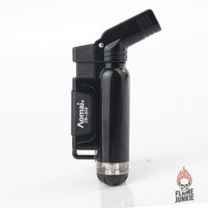 Briquet résistant au vent, finition noire