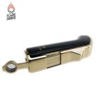 Briquet Tempête compact avec flamme réglable et puissante