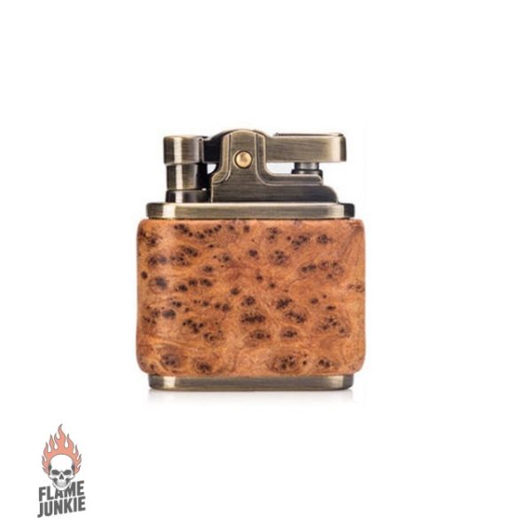 Briquet en bois au design rétro