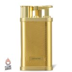 Briquet à flamme bleue au design vintage
