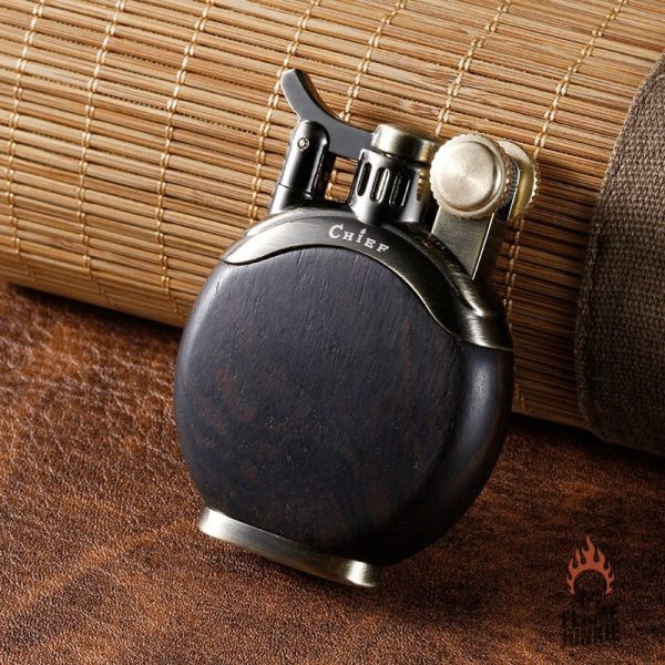 Briquet classique style old school avec finition vintage