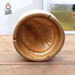 Accessoire de table : cendrier en bois design