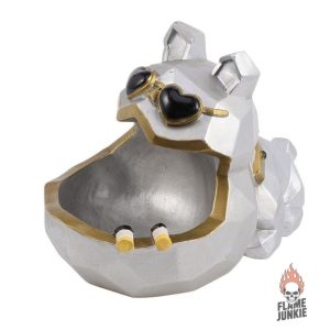 Cendrier original en forme de chien pour extérieur