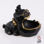 Cendrier original, design chien pour décoration extérieure