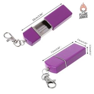 Cendrier portable Mister Green, idéal pour les fumeurs en déplacement