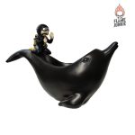 Cendrier original Flipper, accessoire de table élégant