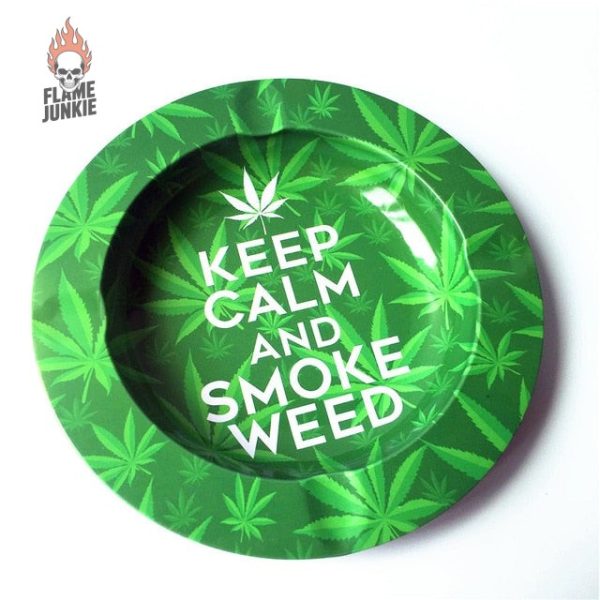 Cendrier Ganja au design artistique et original