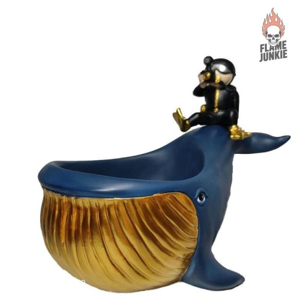cendrier-gold-moby-dick-1 Cendrier Gold Moby Dick, design original et élégant