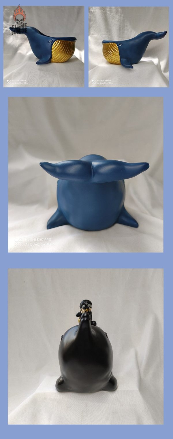 Cendrier artistique Moby Dick, accessoire décoratif moderne