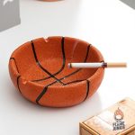 Cendrier créatif en forme de balle pour intérieur tendance