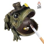 Cendrier original en forme de grenouille