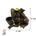 Cendrier grenouille décoratif pour intérieur