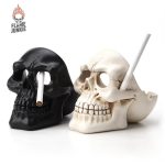 Cendrier Tête de Mort Original en résine