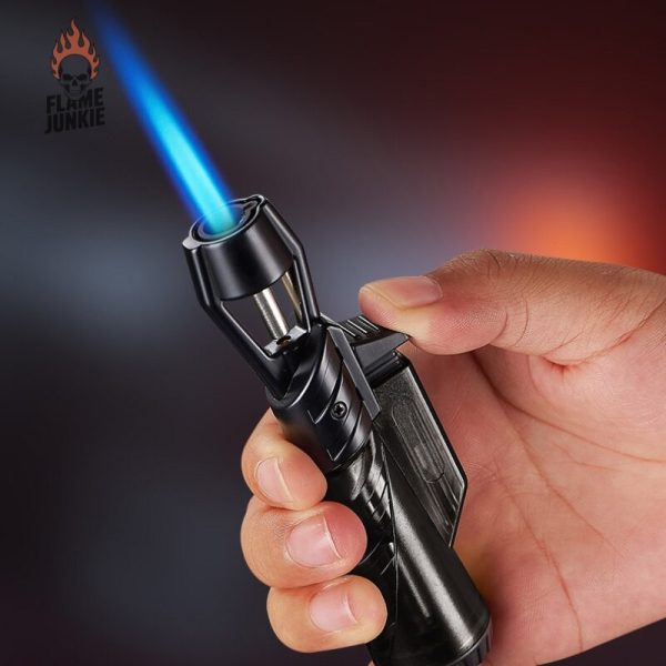Briquet Tempête Électrique couleur noire élégante