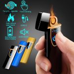 Briquet USB moderne au design minimaliste