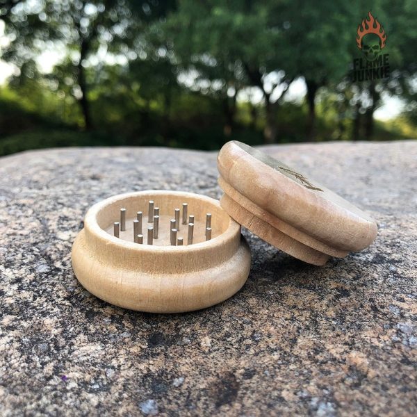Grinder esthétique en bois pour passionnés