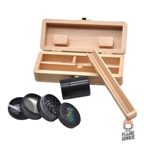 Grinder en bois artisanal pour les amateurs