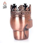 Accessoire de fumée Tête de Mort Original pour les collectionneurs