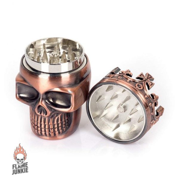 Grinder original en forme de crâne pour les passionnés