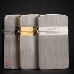Briquet de luxe avec fonctionnalité rechargeable pratique