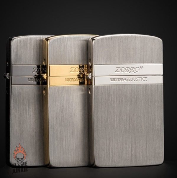 Briquet de luxe avec fonctionnalité rechargeable pratique