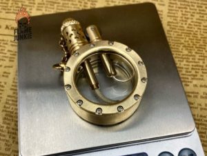 Briquet de luxe au style vintage distinctif