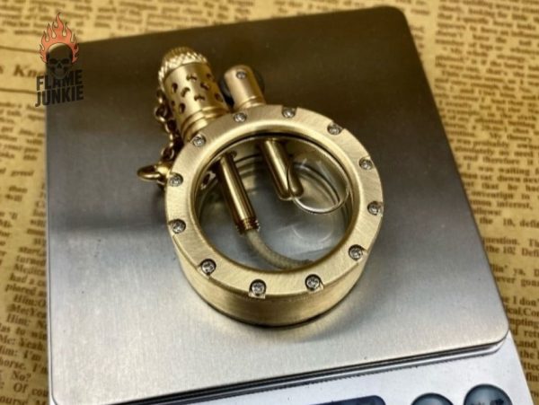 Briquet de luxe au style vintage distinctif