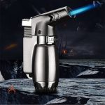 Briquet chalumeau léger, idéal pour le camping et les activités extérieures