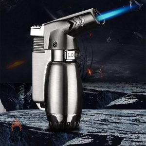 Briquet chalumeau léger, idéal pour le camping et les activités extérieures