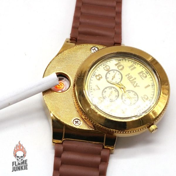 Briquet USB design montre moderne