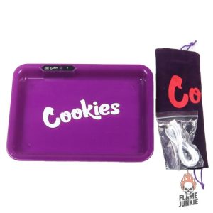 Plateau lumineux pour fumeurs avec LED